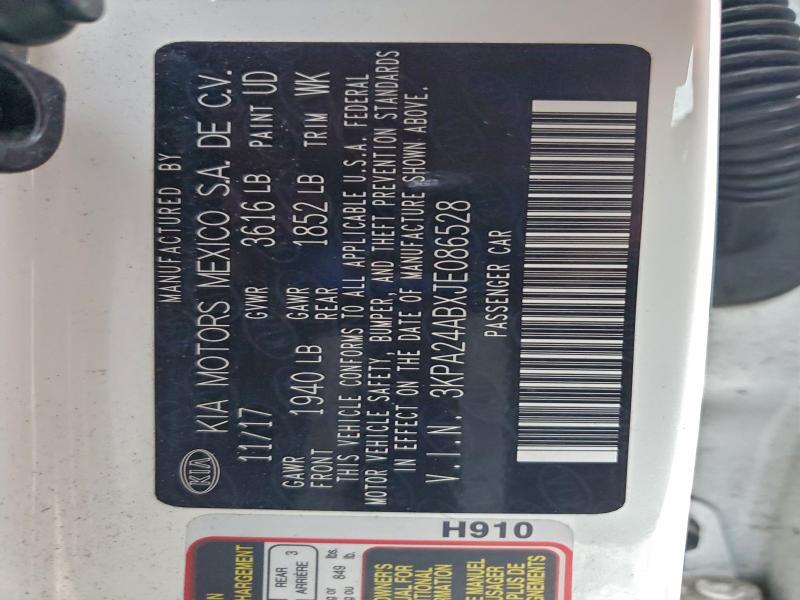 2018 KIA RIO LX #3301762370