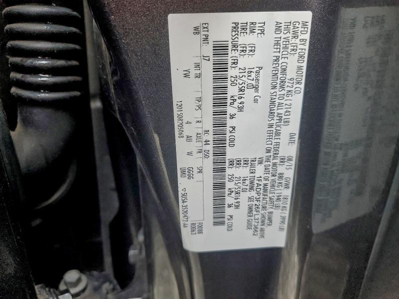 2015 FORD FOCUS SE #3304012723