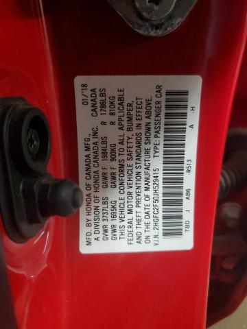 2018 HONDA CIVIC LX #3291340167