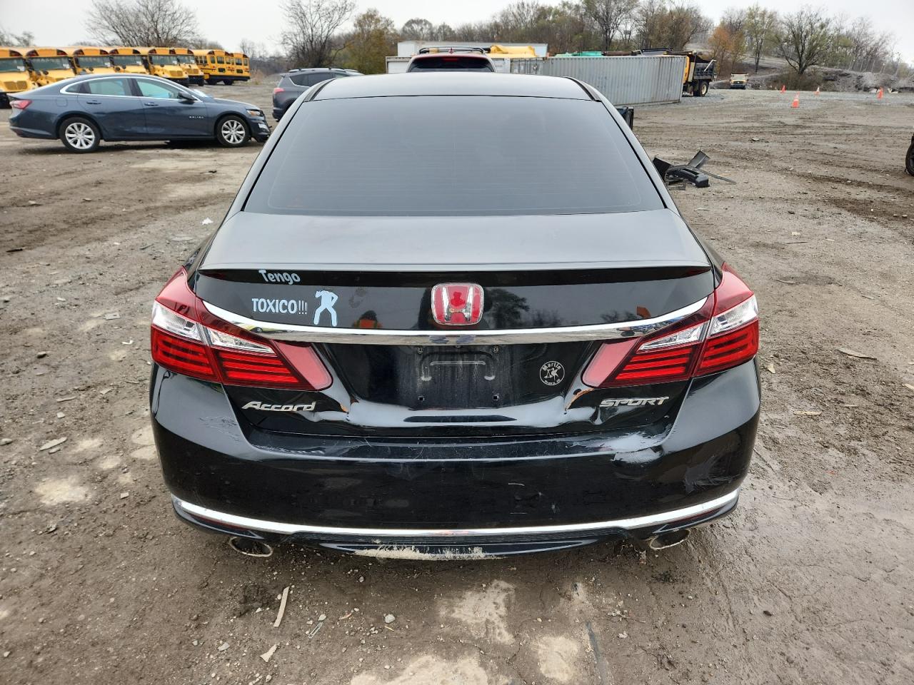 Lot #3301857012 2017 HONDA ACCORD SPO