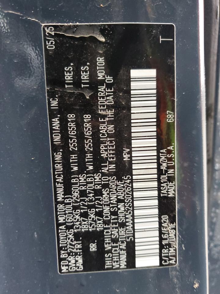 TOYOTA HIGHLANDER LE