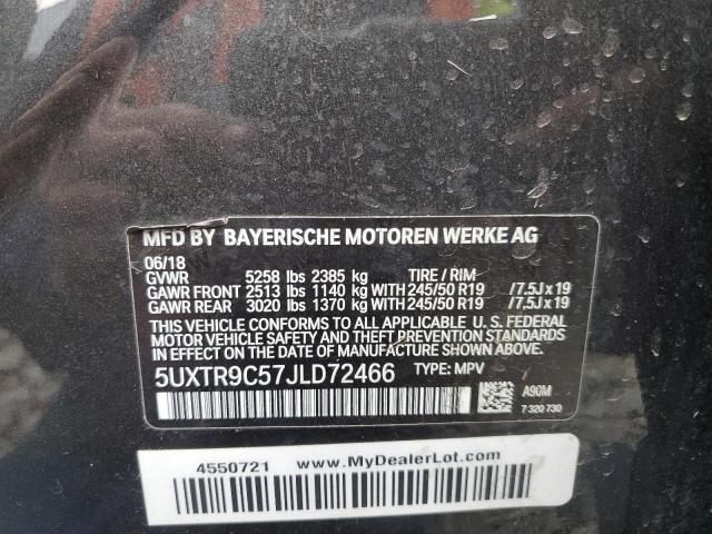 2018 BMW X3 XDRIVE3 #3309422006