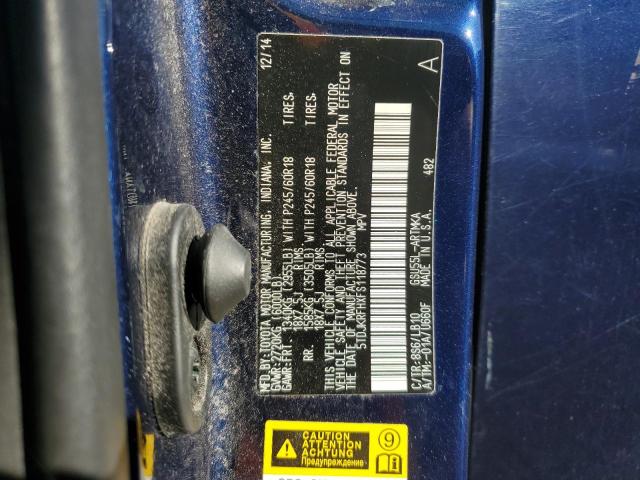 2015 TOYOTA HIGHLANDER - 5TDJKRFHXFS118773