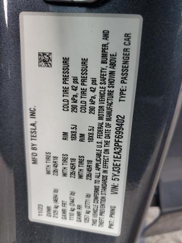 2023 TESLA MODEL 3 #3304669960