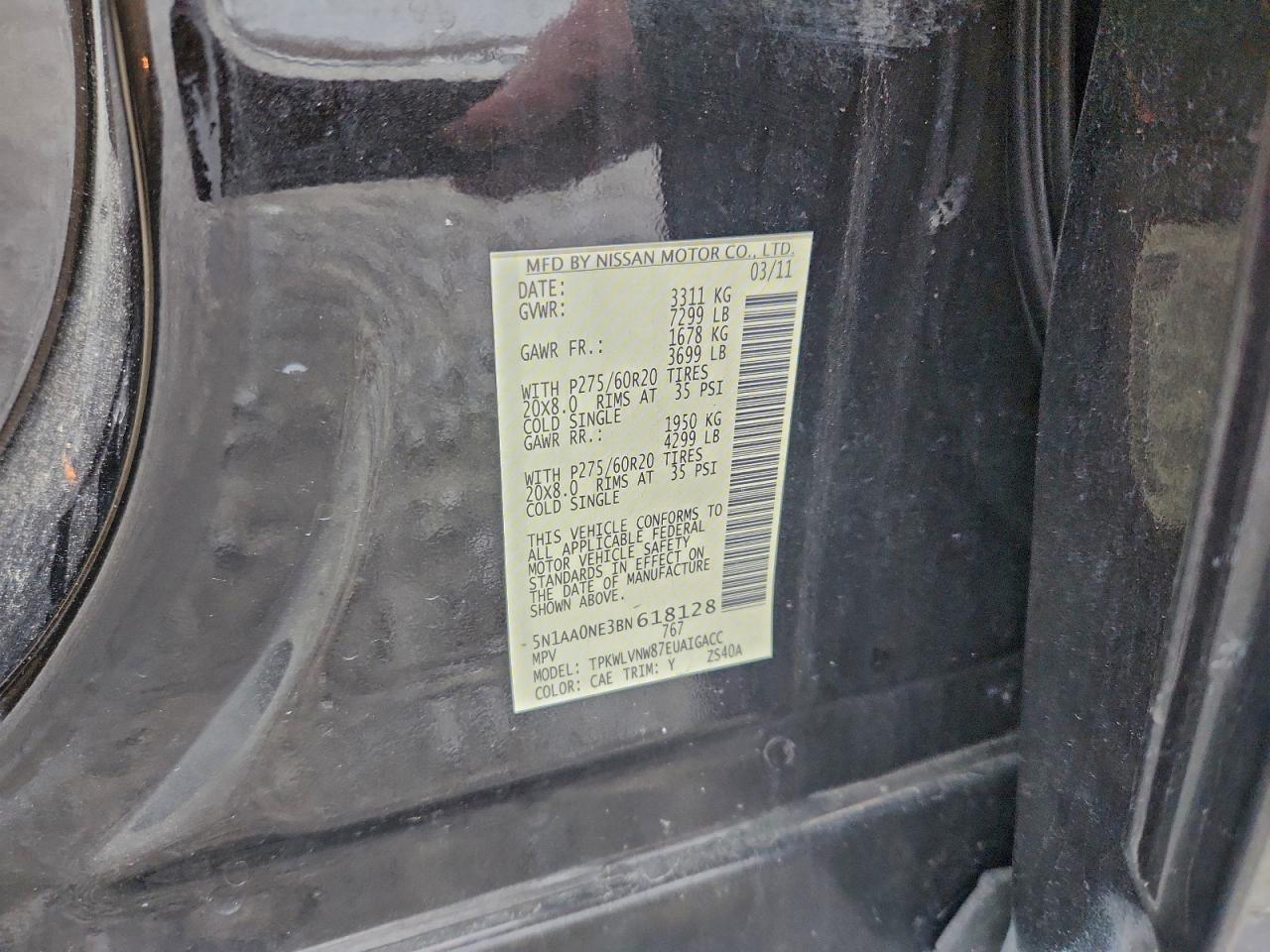 NISSAN ARMADA PLATINUM