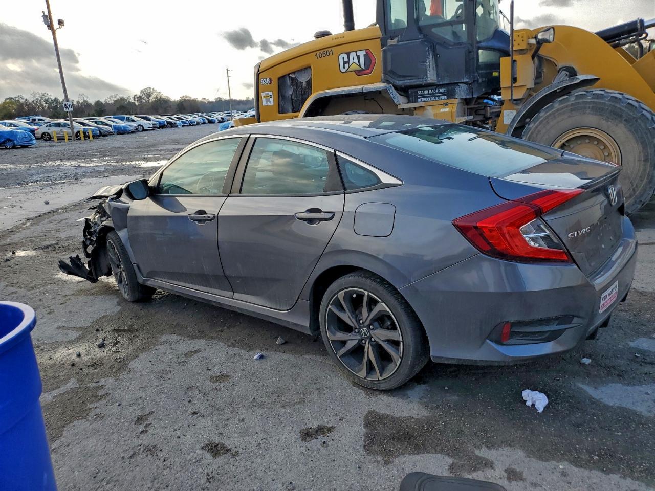 Lot #3305388309 2021 HONDA CIVIC SPOR