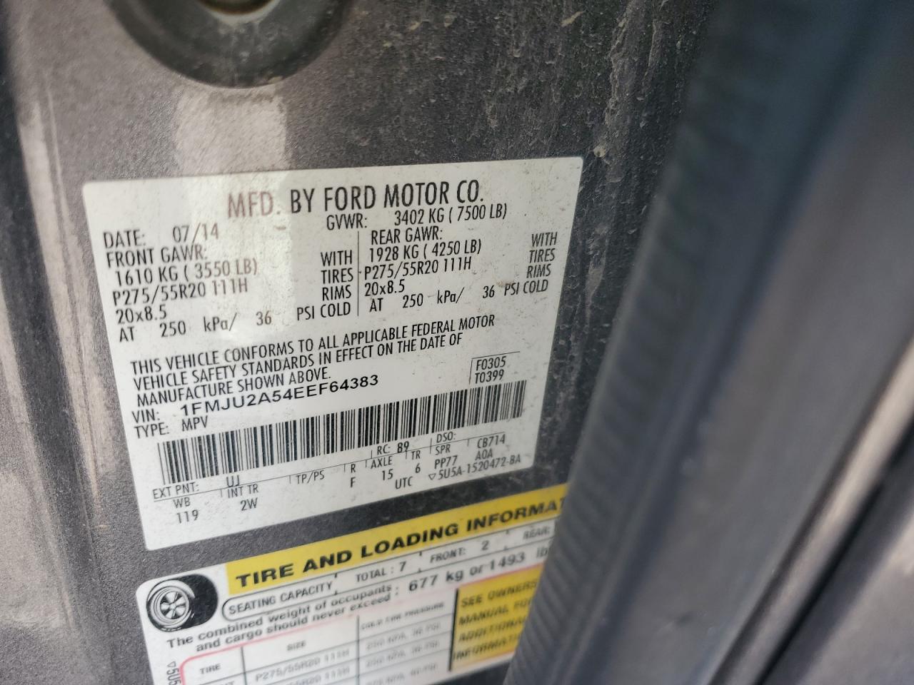 FORD EXPEDITION LIMITED