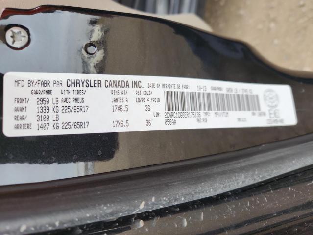 2014 CHRYSLER TOWN & COU - 2C4RC1CG6ER175136