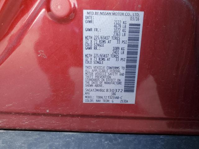 2016 NISSAN ROGUE S - 5N1AT2MV8GC830372