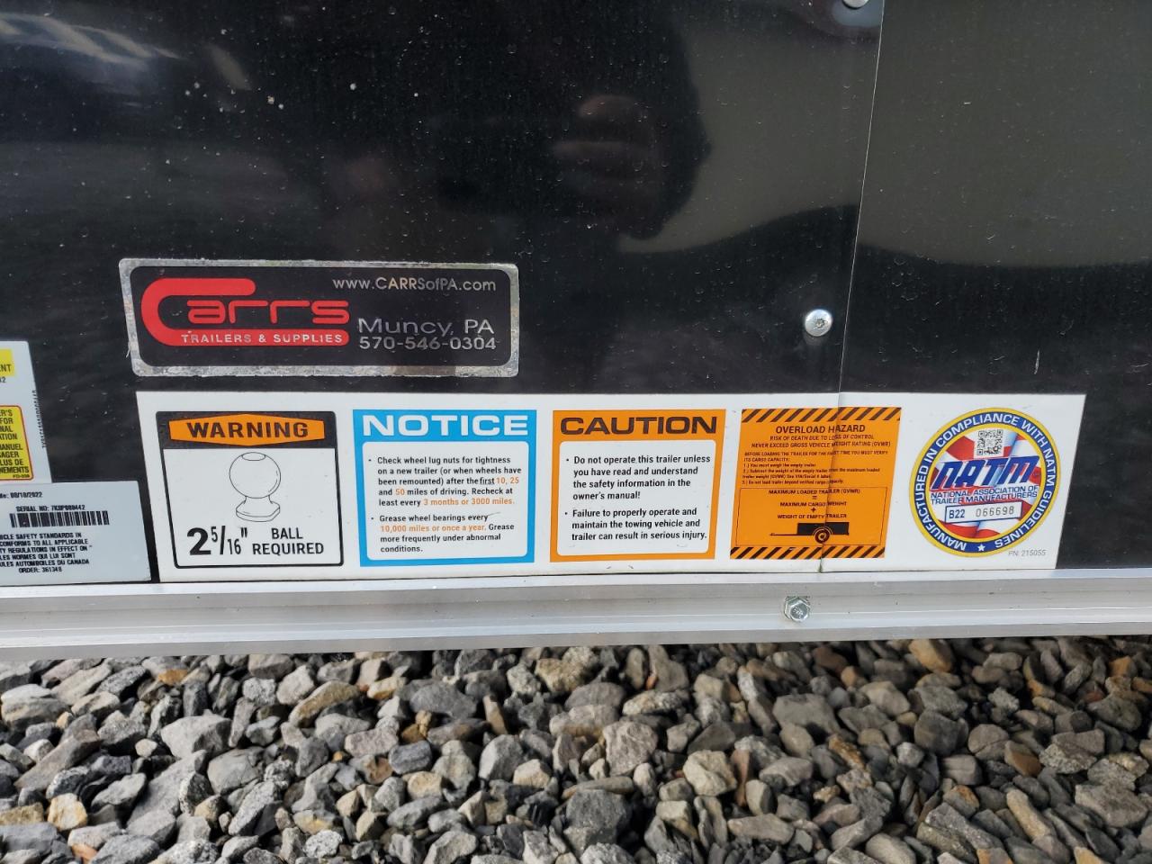 Lot #3281479001 2023 HAULMARK TRAILER