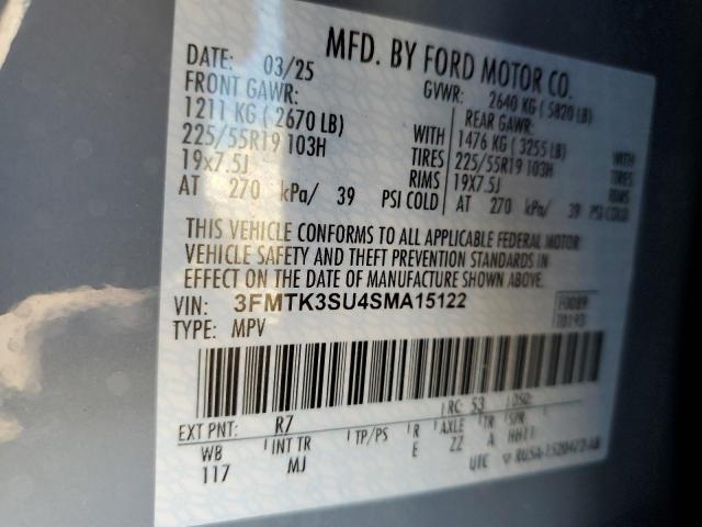 2025 FORD MUSTANG MA - 3FMTK3SU4SMA15122