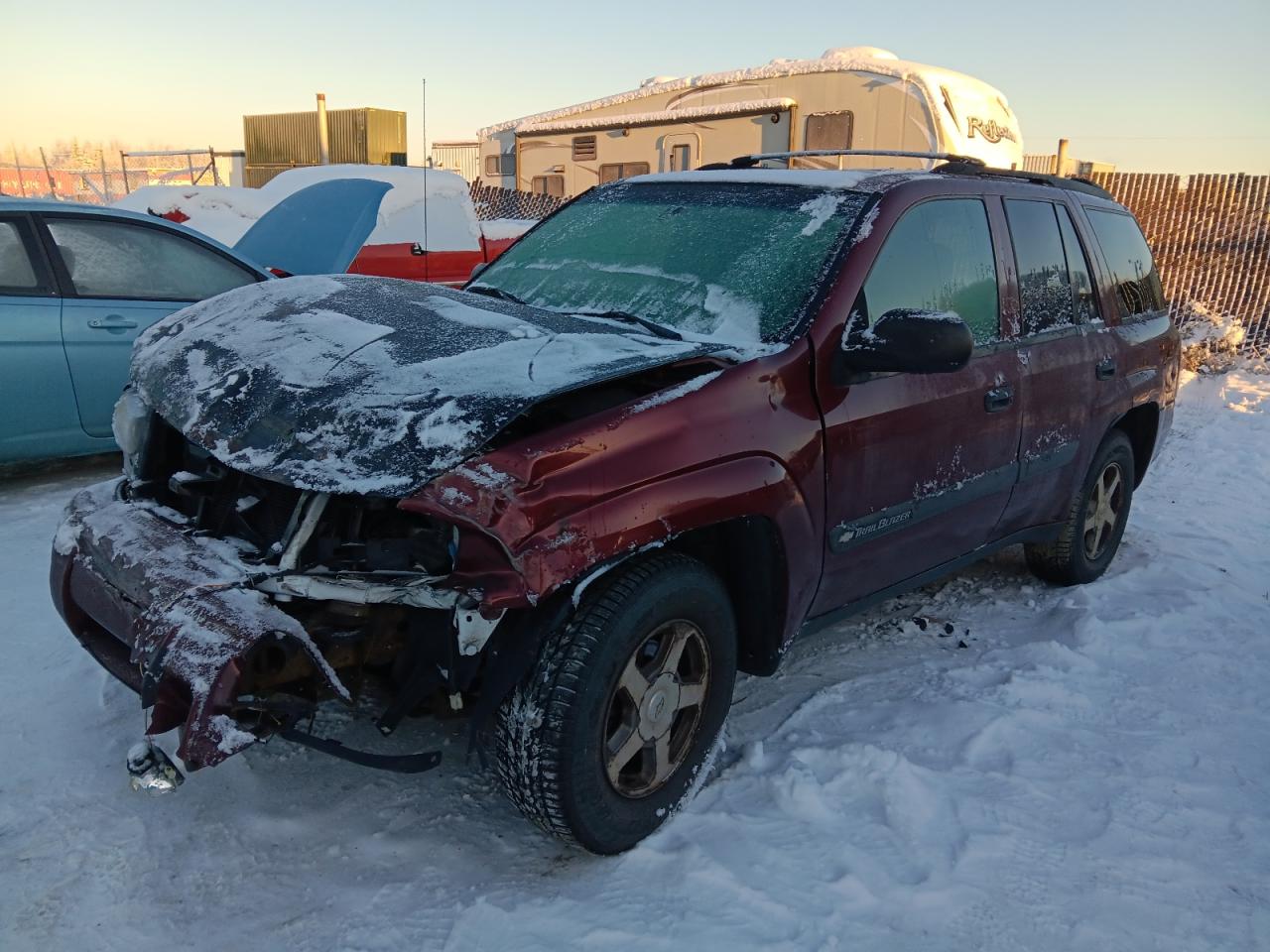Lot #3302112120 2004 CHEVROLET TRAILBLAZE