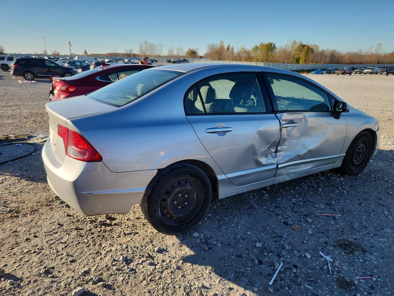 Lot #3286628927 2008 HONDA CIVIC LX