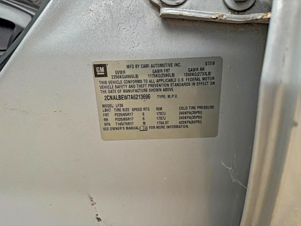 CHEVROLET EQUINOX LS