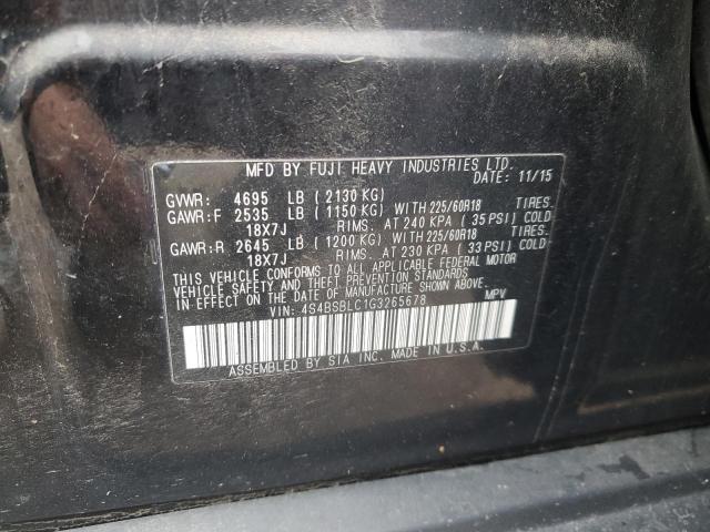 2016 SUBARU OUTBACK 2. - 4S4BSBLC1G3265678