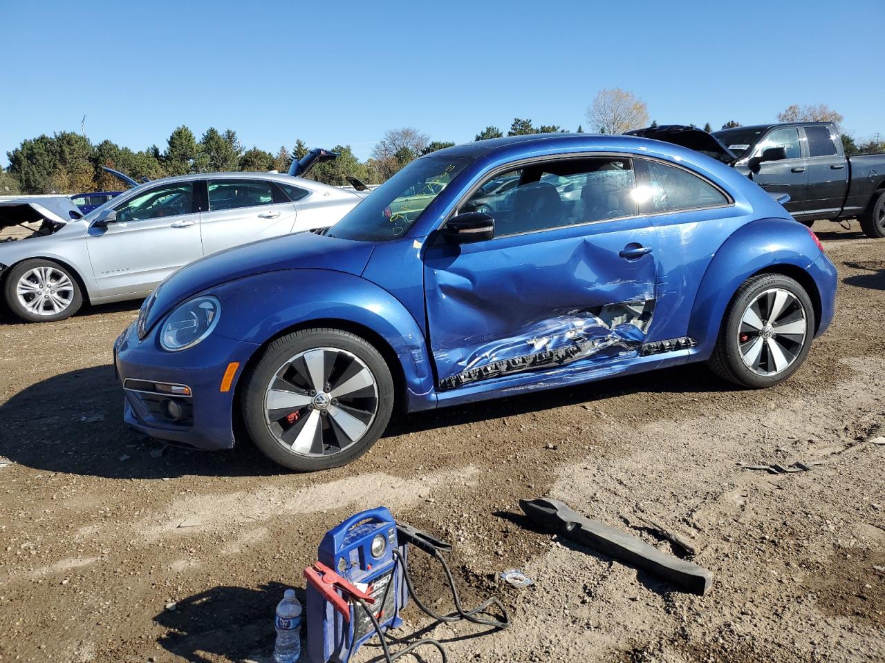 Lot #3286666303 2013 VOLKSWAGEN BEETLE TUR