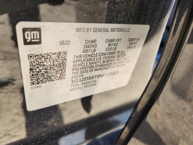 2022 CHEVROLET MALIBU LT #3291404179