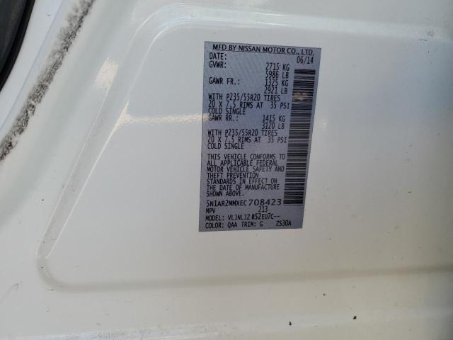 2014 NISSAN PATHFINDER #3282507872