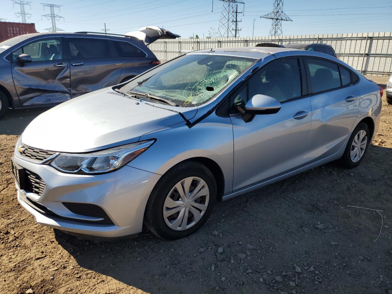 Lot #3290373773 2018 CHEVROLET CRUZE LS