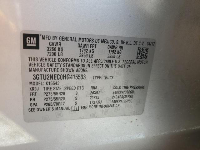 2017 GMC SIERRA K15 #3286744331