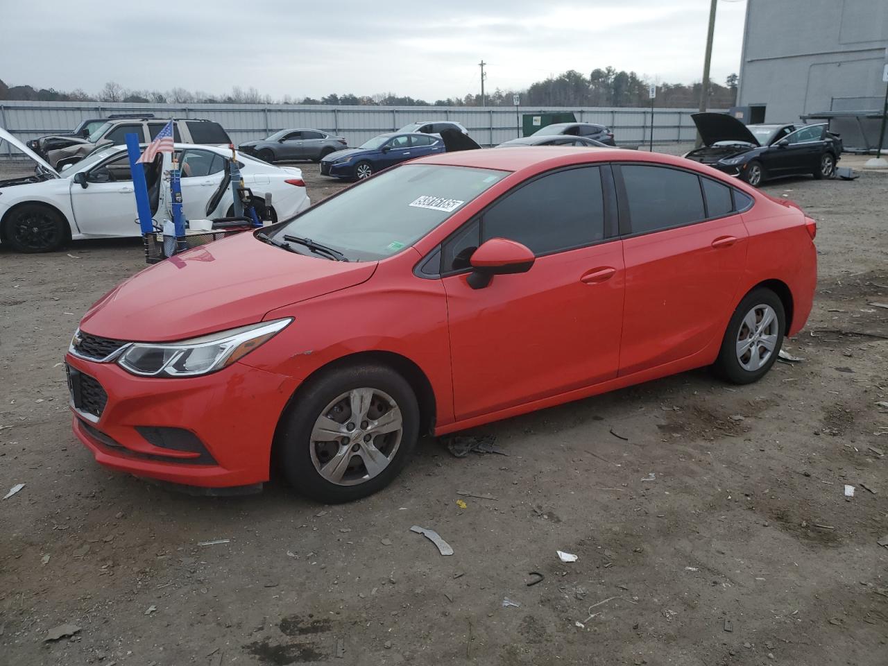Lot #3316825400 2017 CHEVROLET CRUZE LS