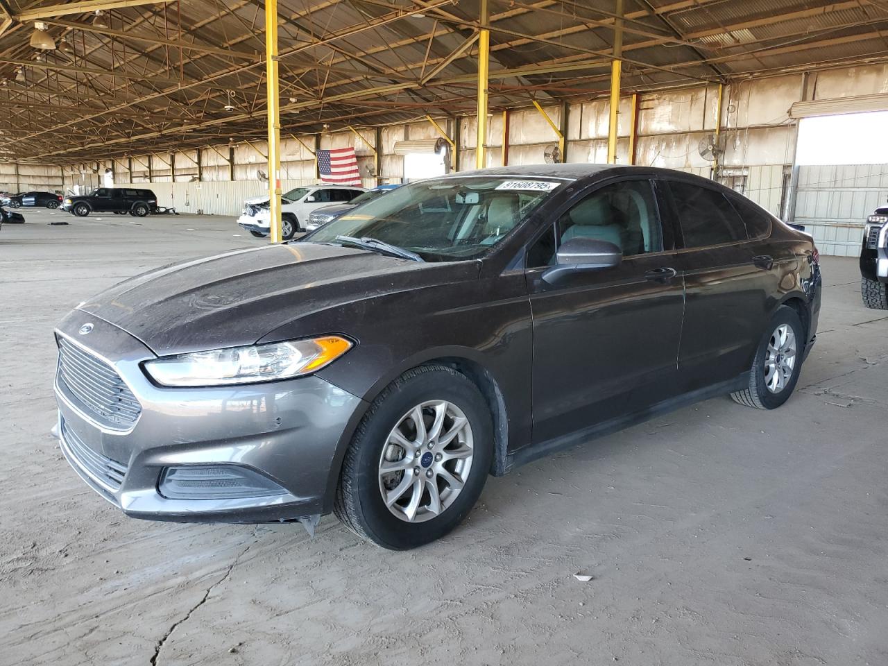 Lot #3317060019 2015 FORD FUSION S