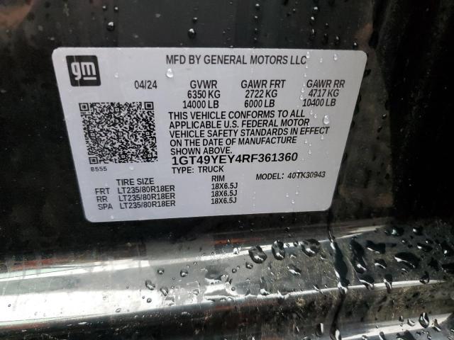 2024 GMC SIERRA K35 #3291228974