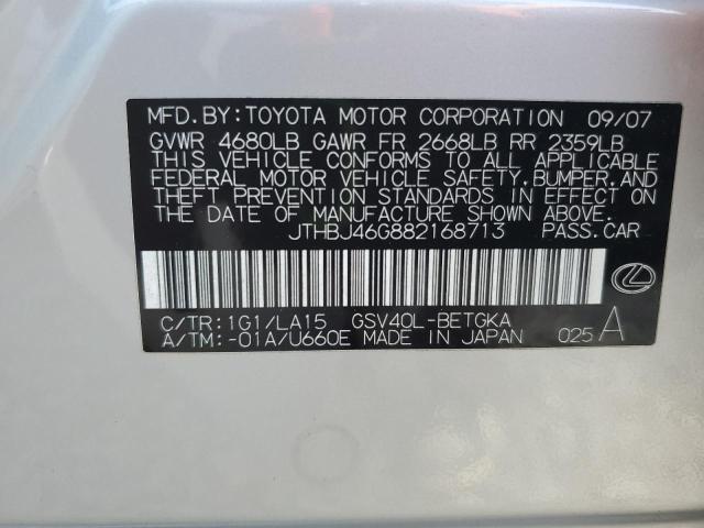 2008 LEXUS ES 350 #3280522143