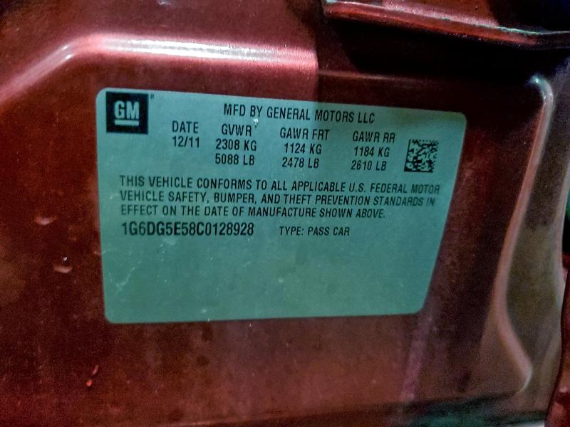 2012 CADILLAC CTS LUXURY #3298089130