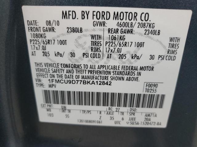 2011 FORD ESCAPE XLT #3309564576