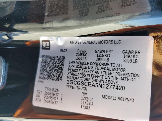 2022 CHEVROLET COLORADO L #3312709315