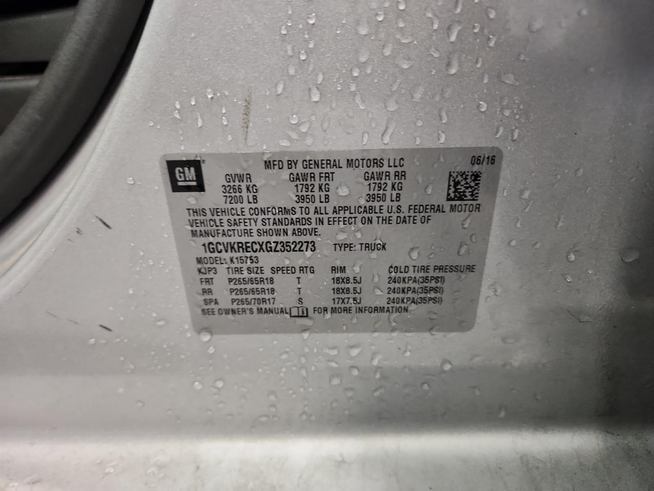 CHEVROLET SILVERADO K1500 LT