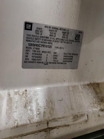 2015 CHEVROLET SUBURBAN K #3302666007