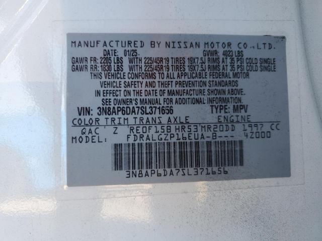 2025 NISSAN KICKS SR #3309473577