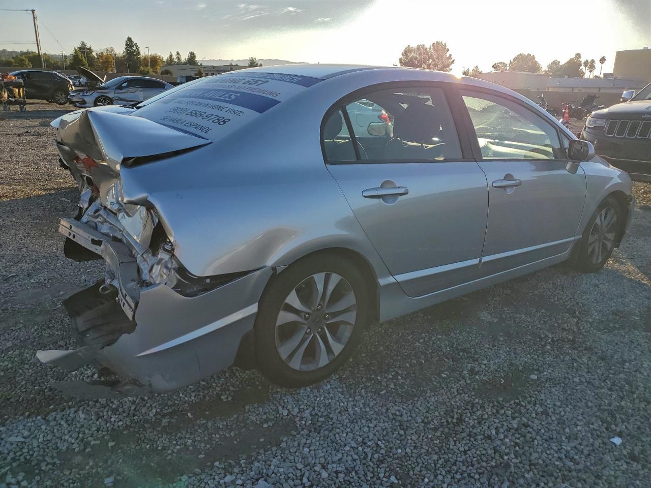 Lot #3309635097 2011 HONDA CIVIC LX