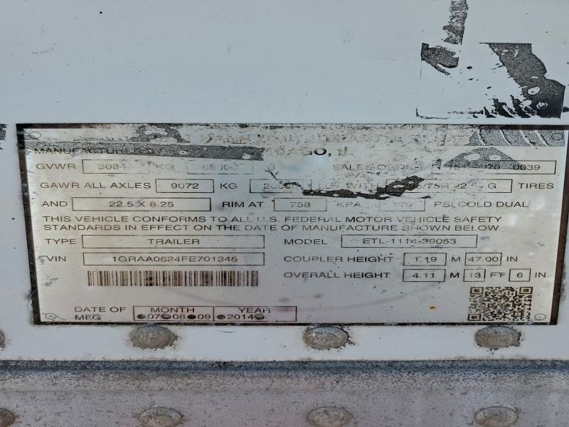 2015 UTILITY TRAILER #3310446318