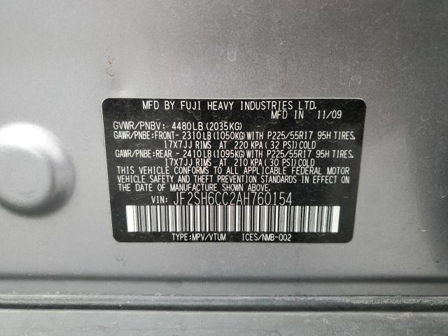 2010 SUBARU FORESTER 2 #3302929618