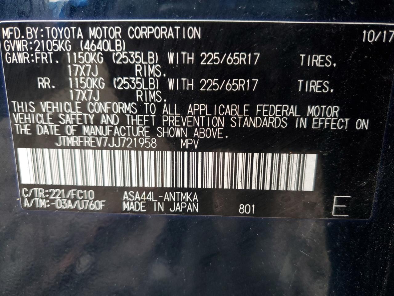 TOYOTA RAV4 ADVENTURE