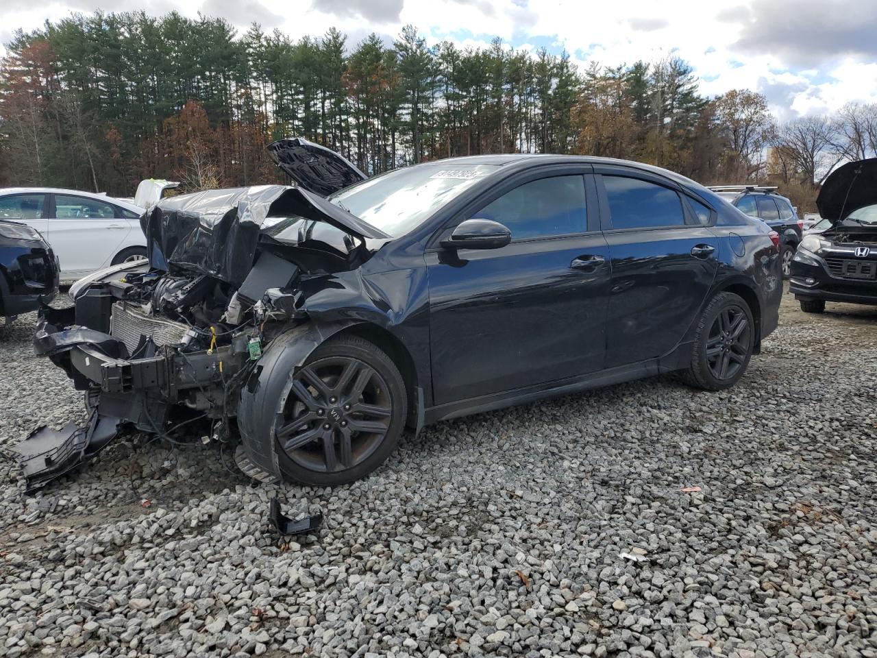 Lot #3302814900 2021 KIA FORTE GT L