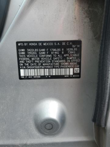 2015 HONDA FIT EX #3286880218