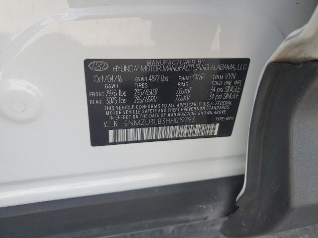 2017 HYUNDAI SANTA FE S #3291193964