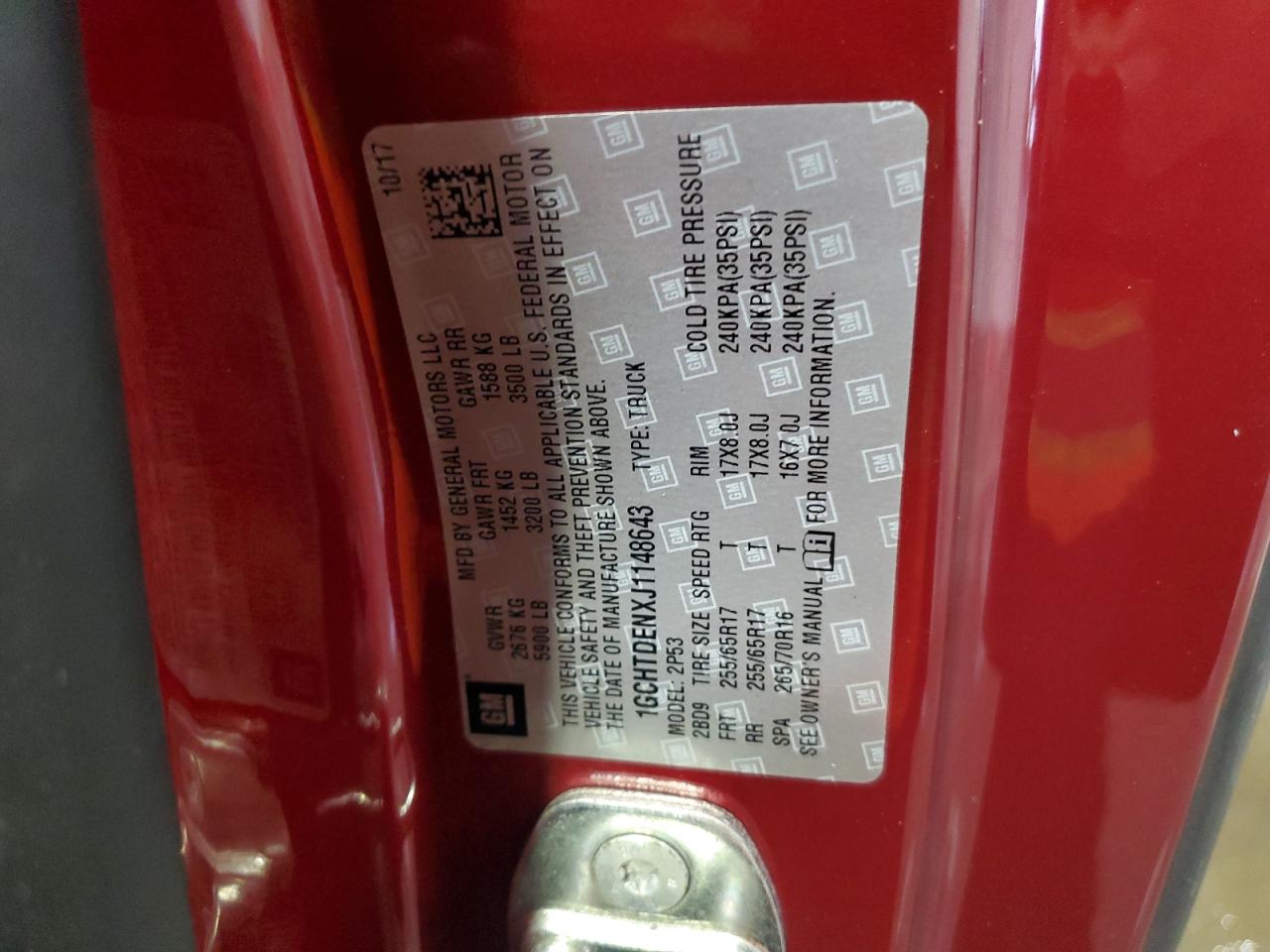 CHEVROLET COLORADO Z71