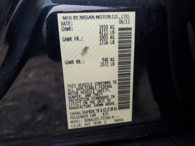 2013 NISSAN ALTIMA 2.5 #3296450682