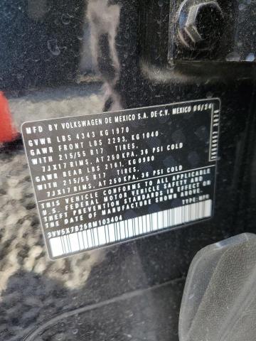 2024 VOLKSWAGEN TAOS S #3304666925