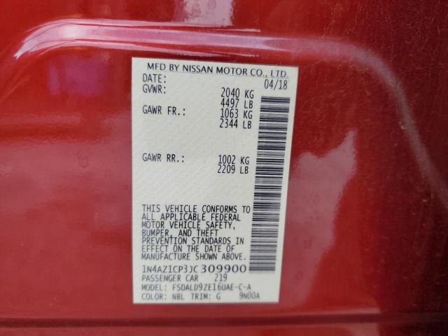 2018 NISSAN LEAF S #3305562086