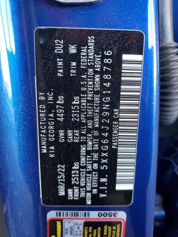 2022 KIA K5 GT LINE #3296640043