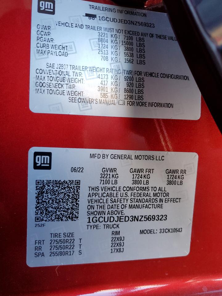 CHEVROLET SILVERADO K1500 HIGH COUNTRY