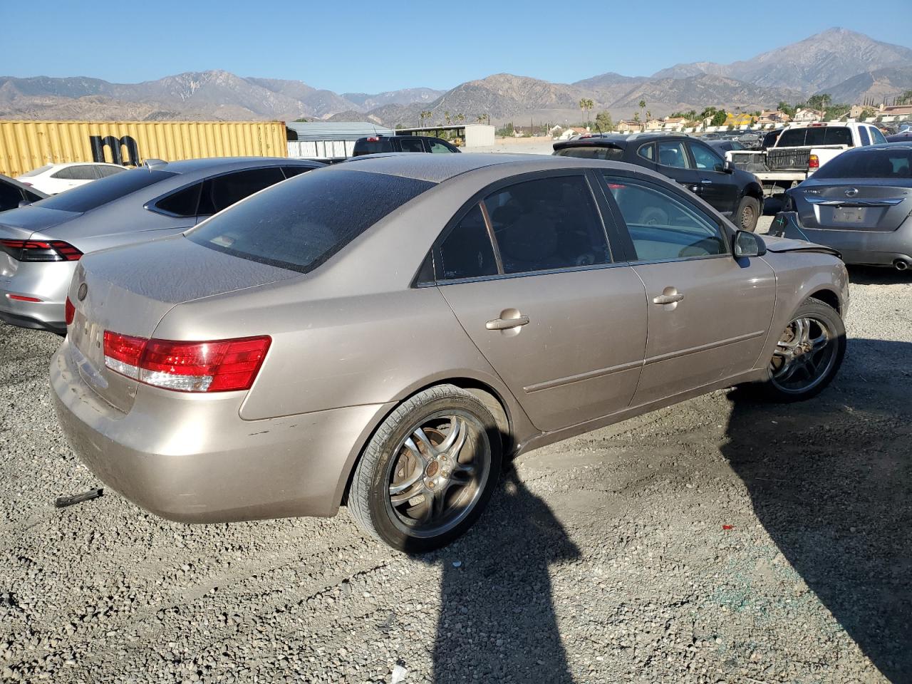 Lot #3309635083 2007 HYUNDAI SONATA GLS