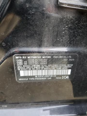 2024 MITSUBISHI MIRAGE G4 #3309581574