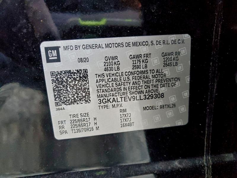 2020 GMC TERRAIN SL #3301860980